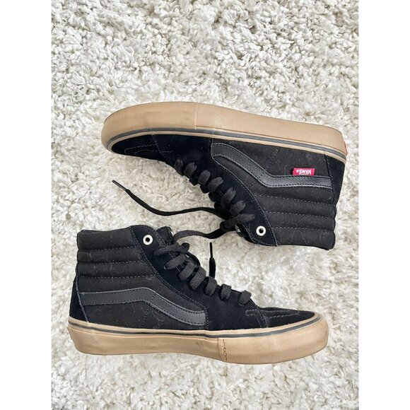 Vans Sk8-Hi Pro - Black Gum Mens 7 - Picture 4 of 7